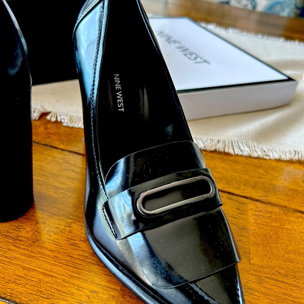 Nine West black heels- NWT